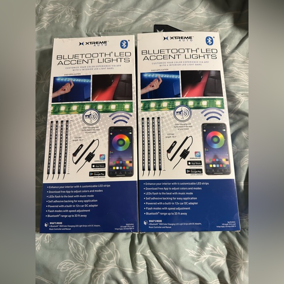 Led bluetooth car strip lights - Picture 2 of 3